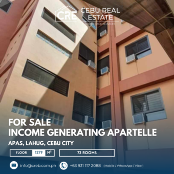 Income Generating Apartelle (10) 1279 sqm