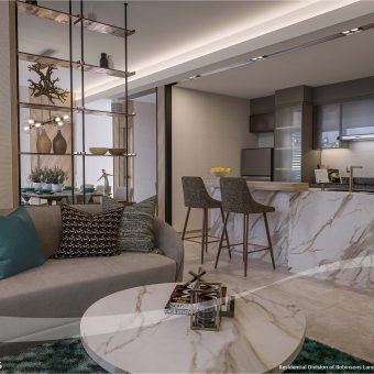 Mantawi Residences - 2BR_Liv+Din+Kit2