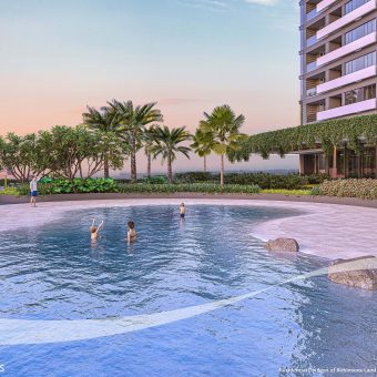 Mantawi Residences - Kiddie Pool_Dusk