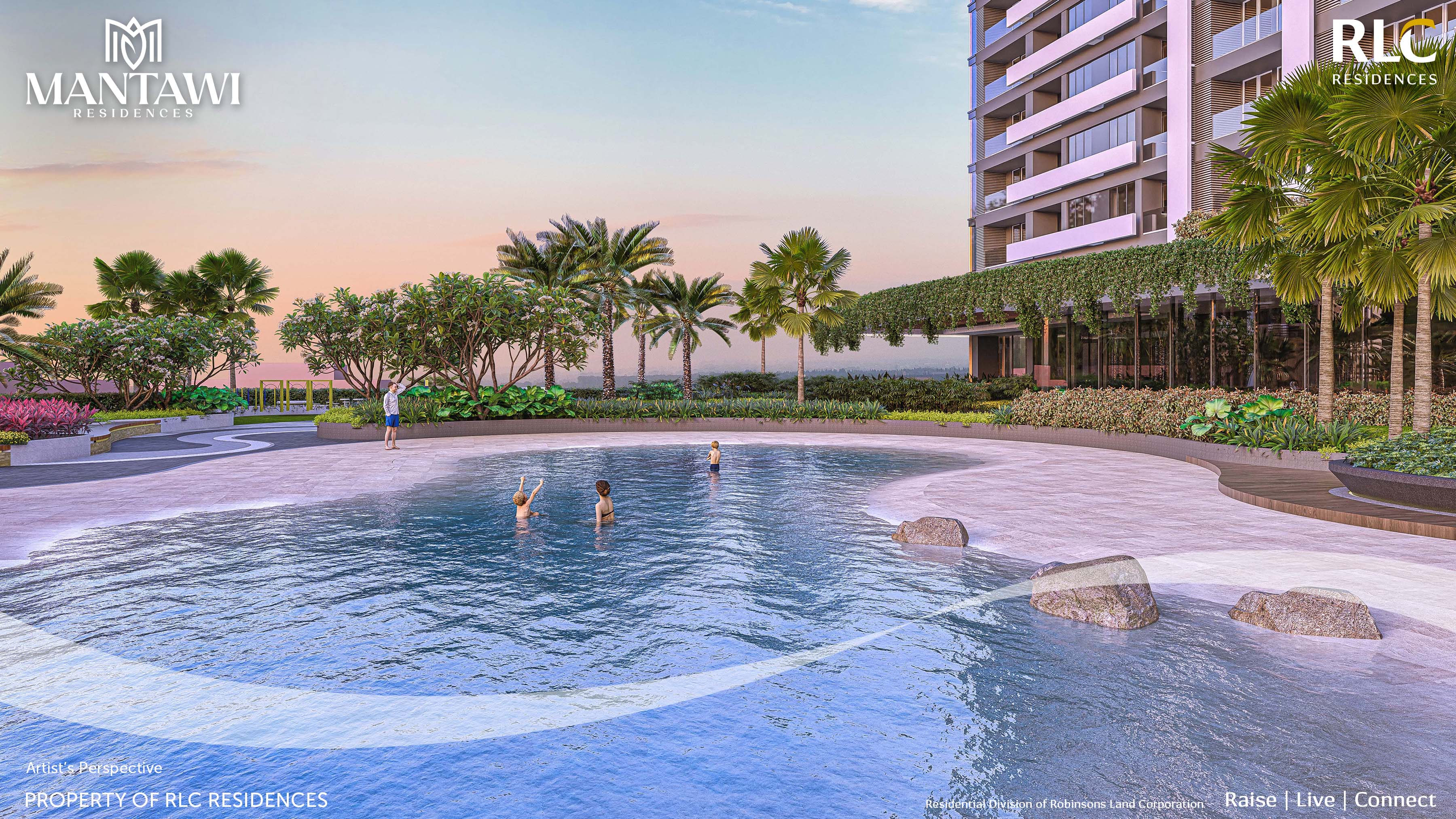 Mantawi Residences - Kiddie Pool_Dusk